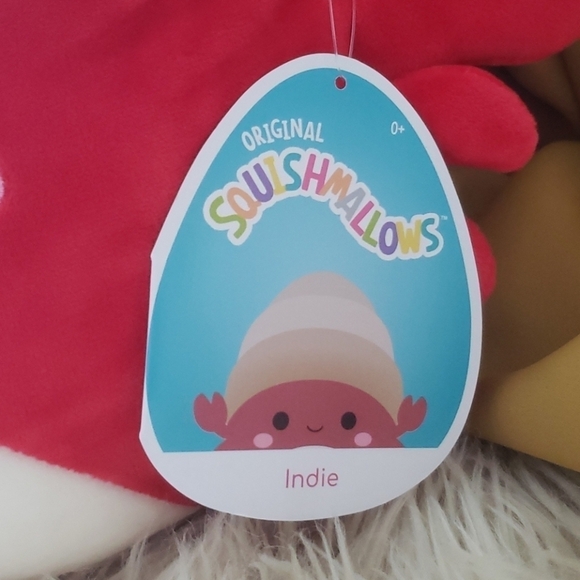 Squishmallows Summer 2021 Hermit Crab Indie 12 inch - Picture 3 of 5
